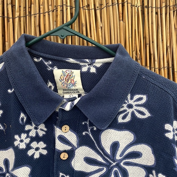 Hawaiian Sands Club Polo Shirt - Picture 2 of 4